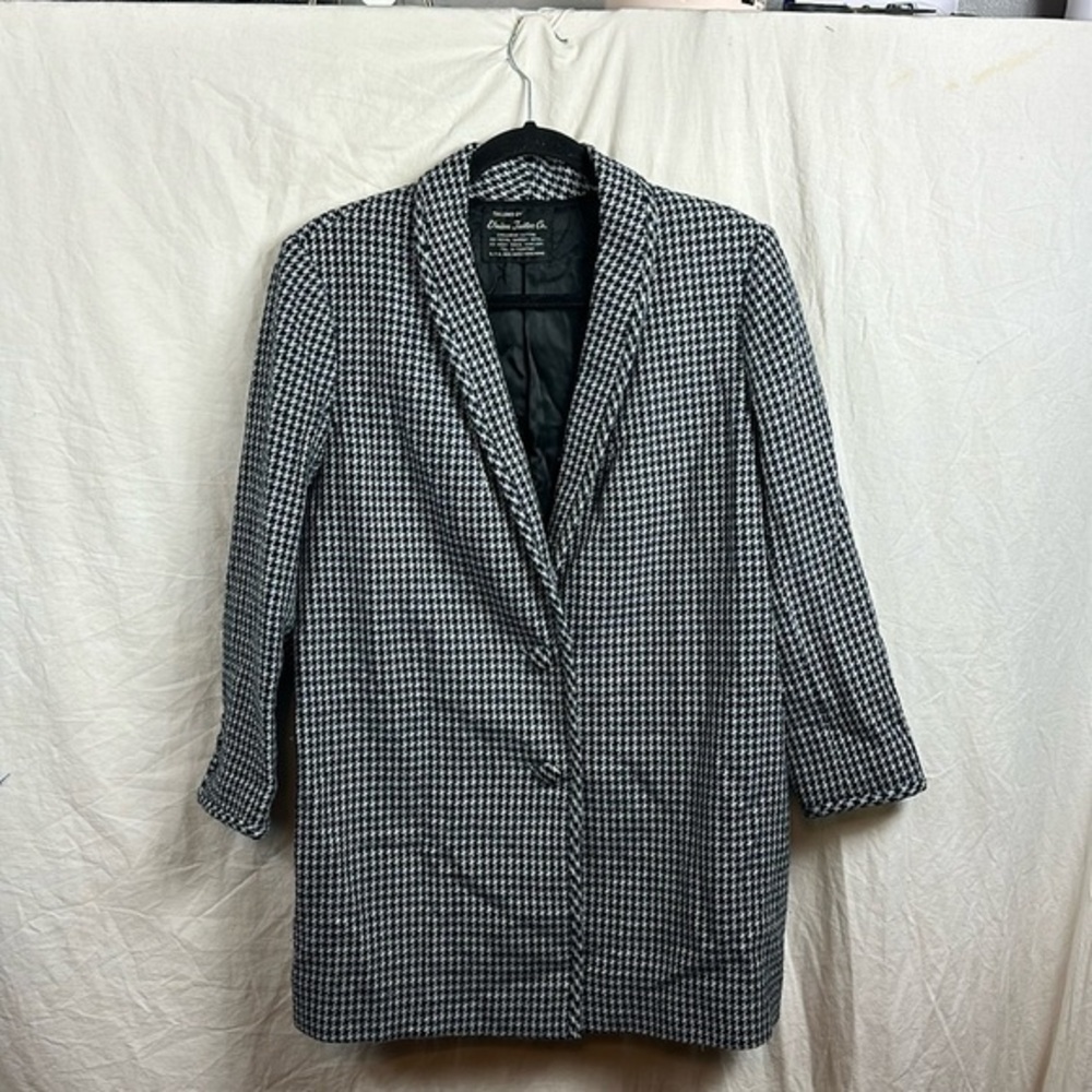 Bablock Made in Scotland Herringbone Mink and Cashmere Blazer